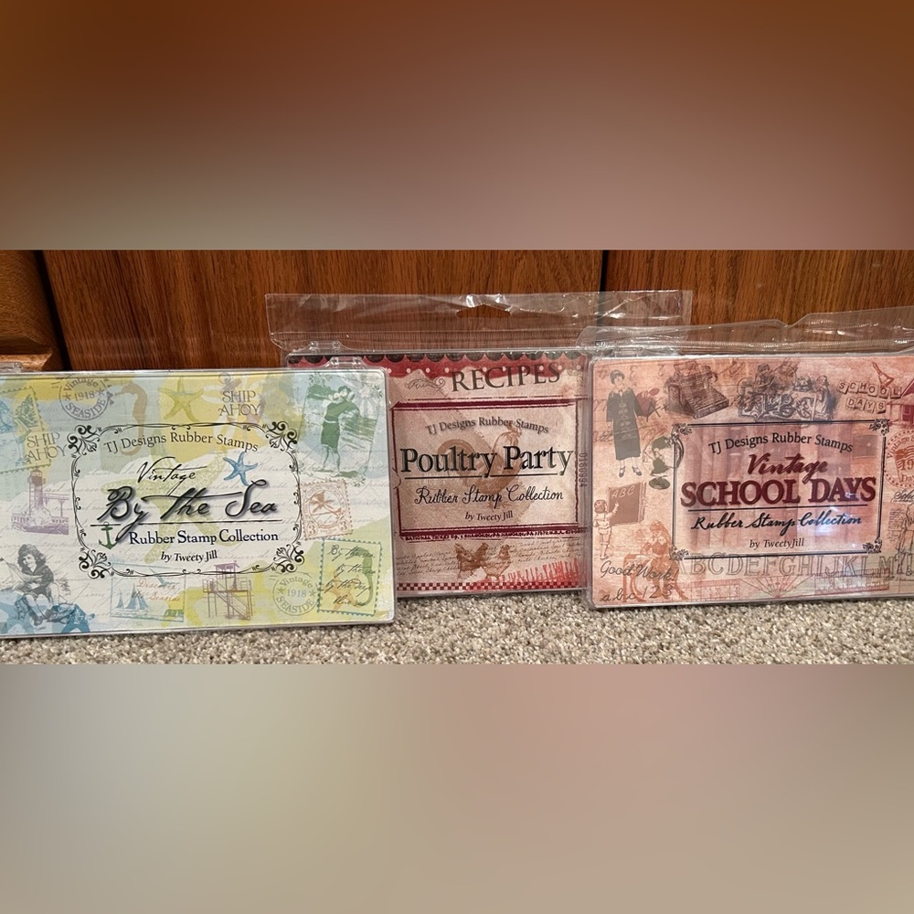 Vintage Inspired Stamp Sets